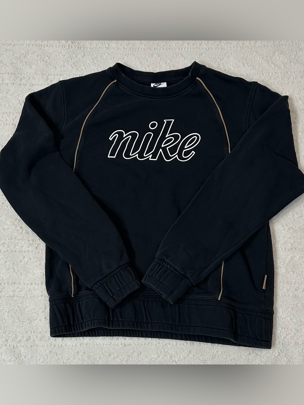 Nike Black Crewneck Sweater